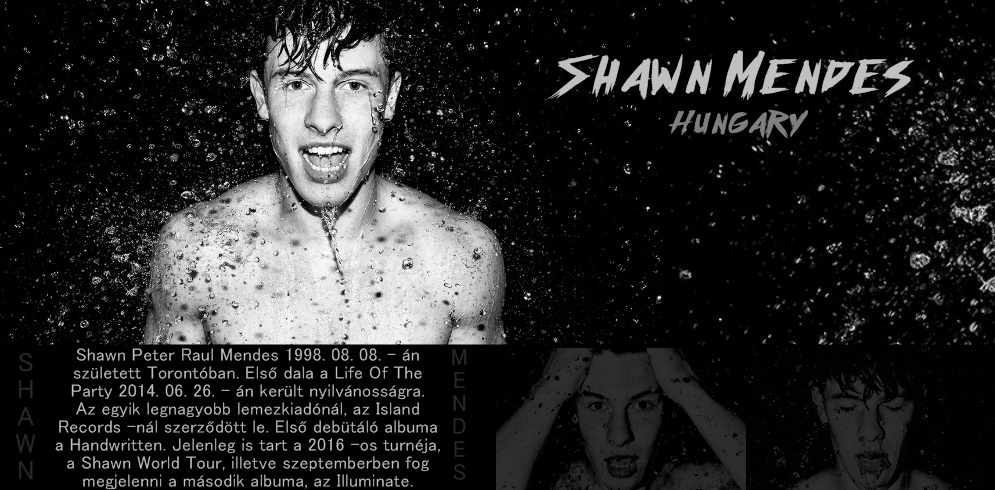 SHAWN MENDES HUNGARY
